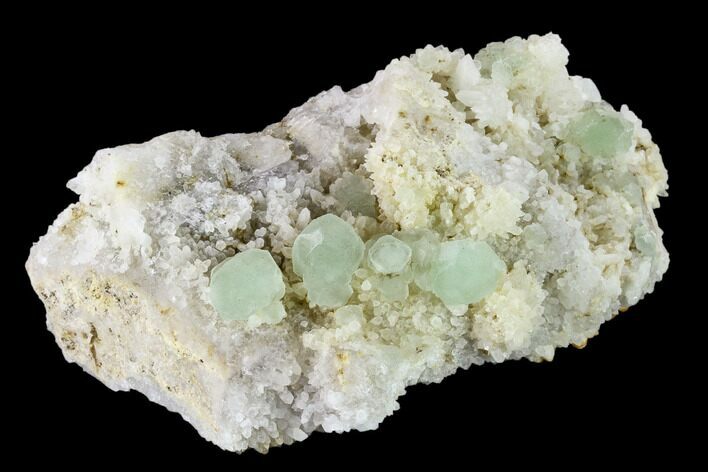 Fluorite with Manganese Inclusions on Quartz - Arizona #133672